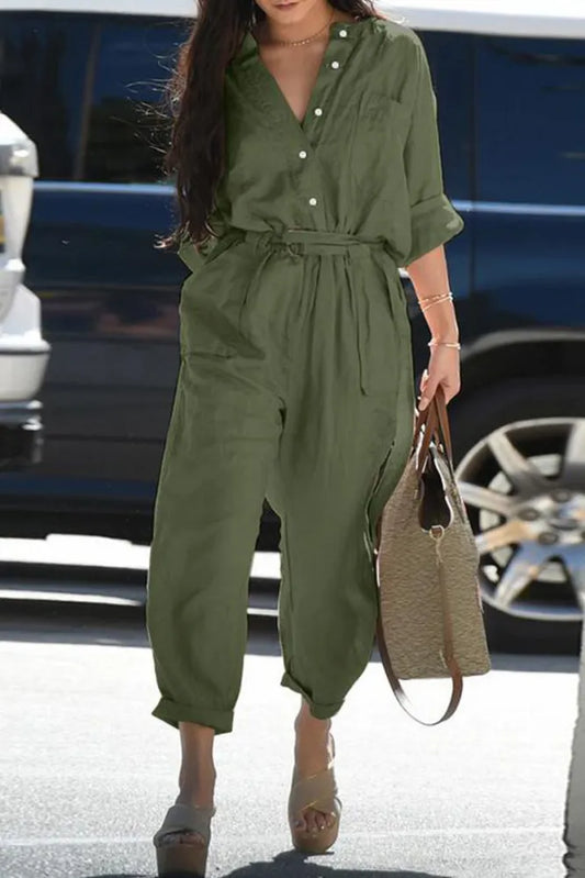 Stilla | Figur Behagelig Afslappet Jumpsuit
