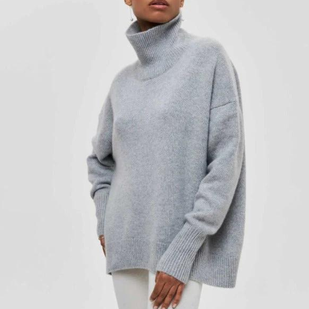 Stilla | Behagelig sweater med høj hals