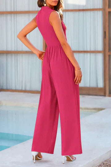 Stilla | Jumpsuit med rund halsudskæring