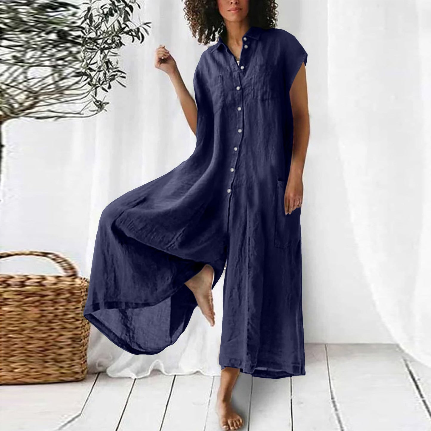 Stilla | Rousse Komfortabel Jumpsuit Til Sommer