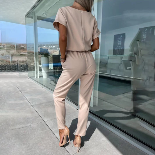 Stilla | Chic Jumpsuit med Elegant Sløjfedetalje
