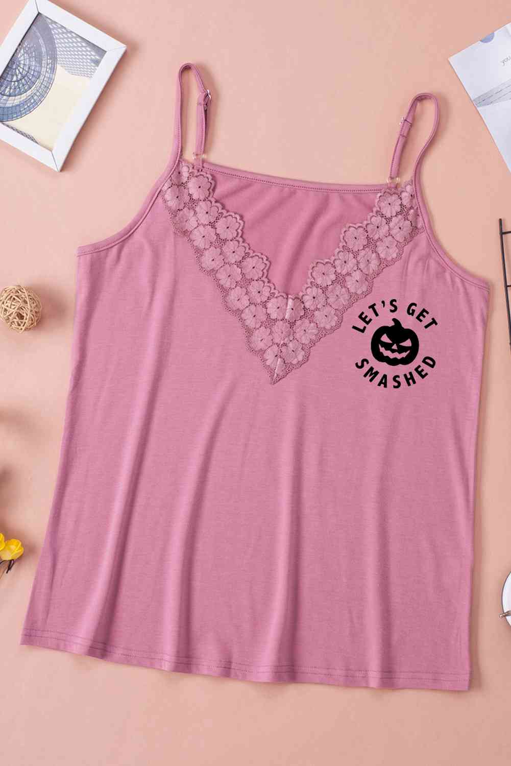 Stilla | Trim Lad Os Blive Smashed Graphic Cami