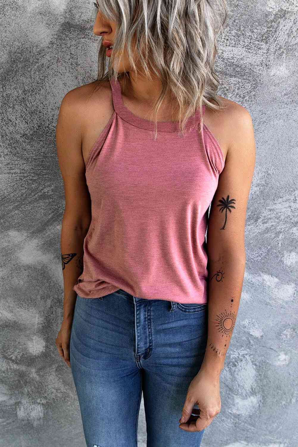 Stilla | Hem Grecian Tank Top