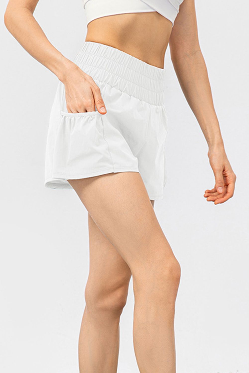 Stilla | Talje Lomme Active Shorts