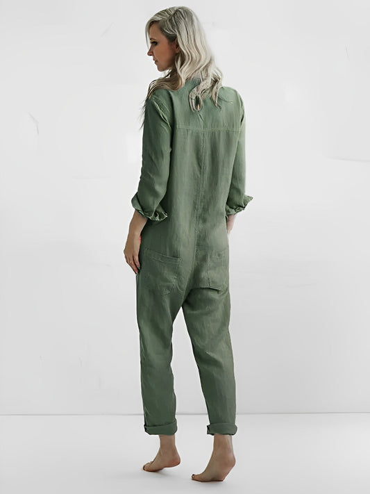 Stilla | Stilfuldt Grønt Jumpsuit
