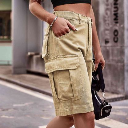 Stilla | Cargo Shorts Med Lommer