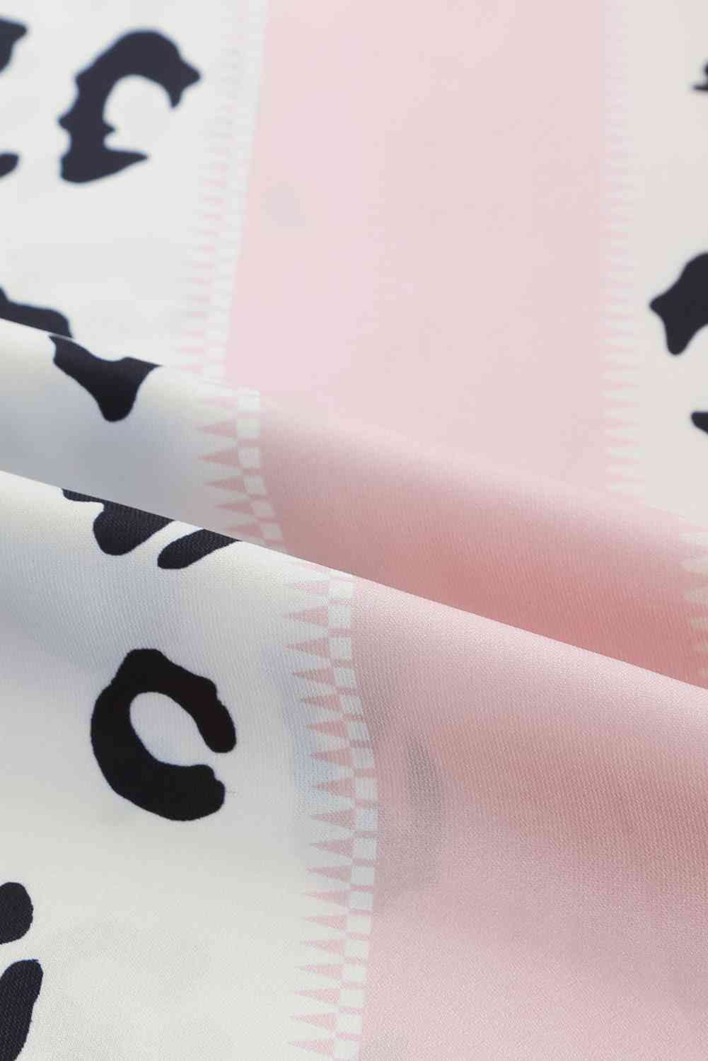 Stilla | Farveblok Smocked Jumpsuit