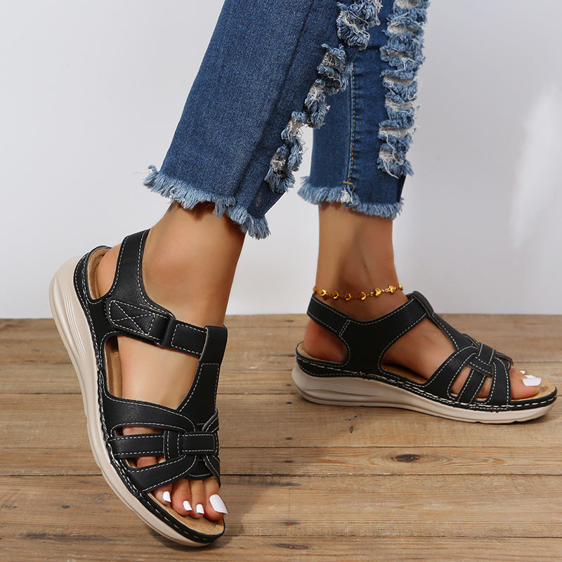 Stilla | Ortopædiske Dame Velcro Sandaler