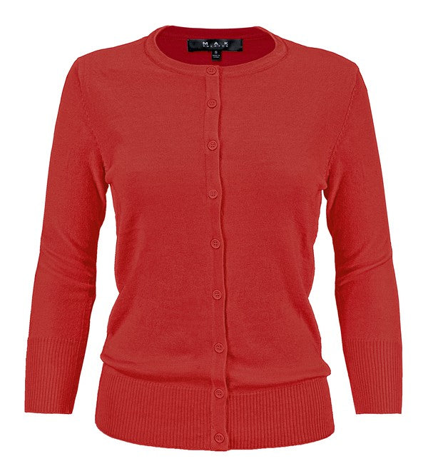 Stilla | Knapper Ned Strik Kardigan Sweater