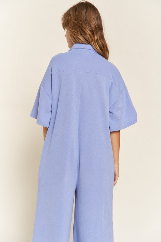 Stilla | Kravebluse Bred Ben Jumpsuit
