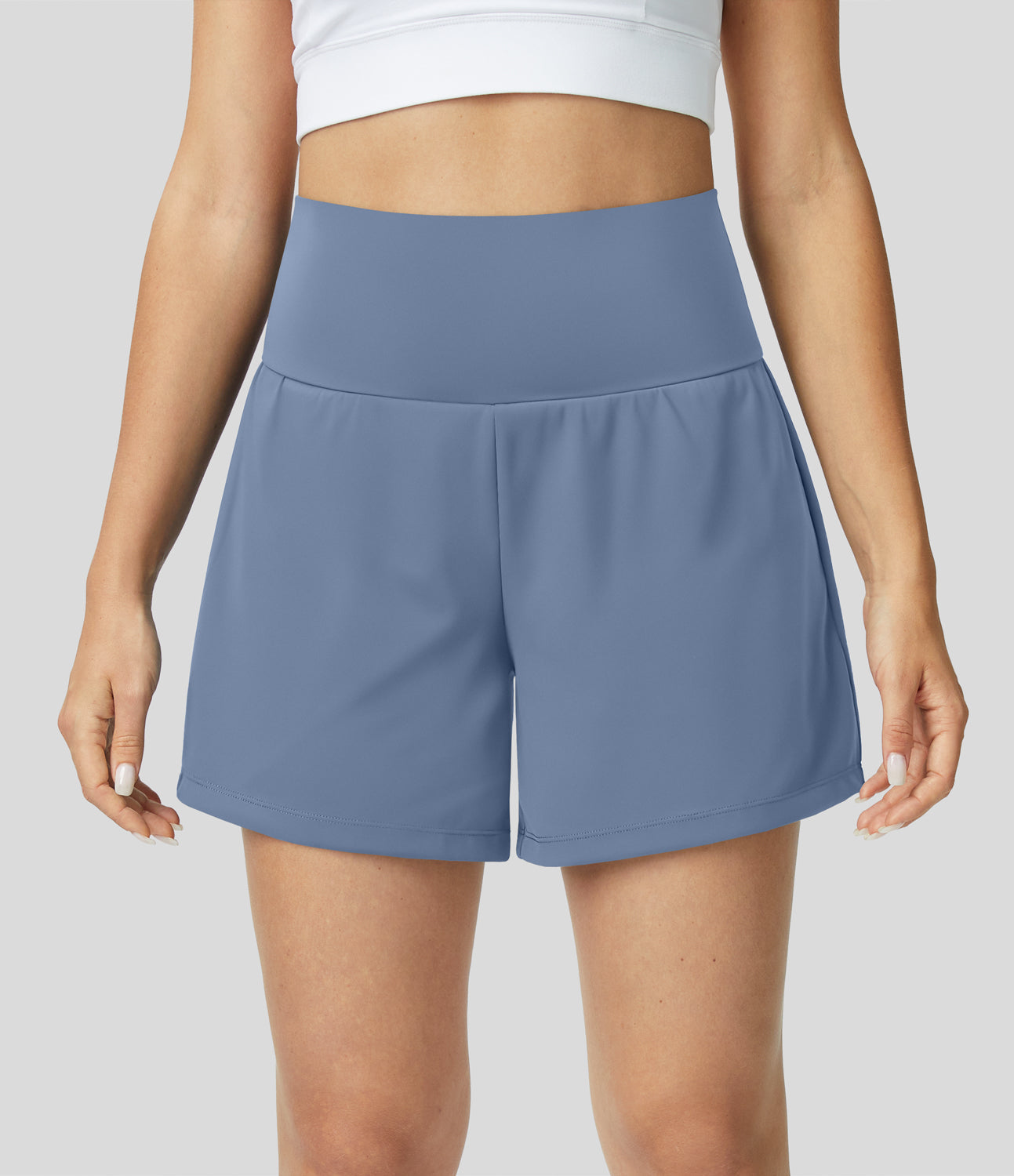 Stilla | Yoga Shorts Med Høj Talje