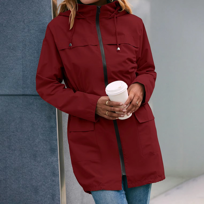 Stilla | Casual Jakke Med Hætte