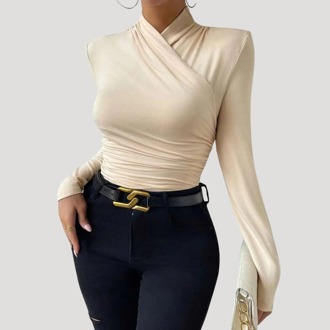 Stilla | Kvinder Rynket Crossover Top