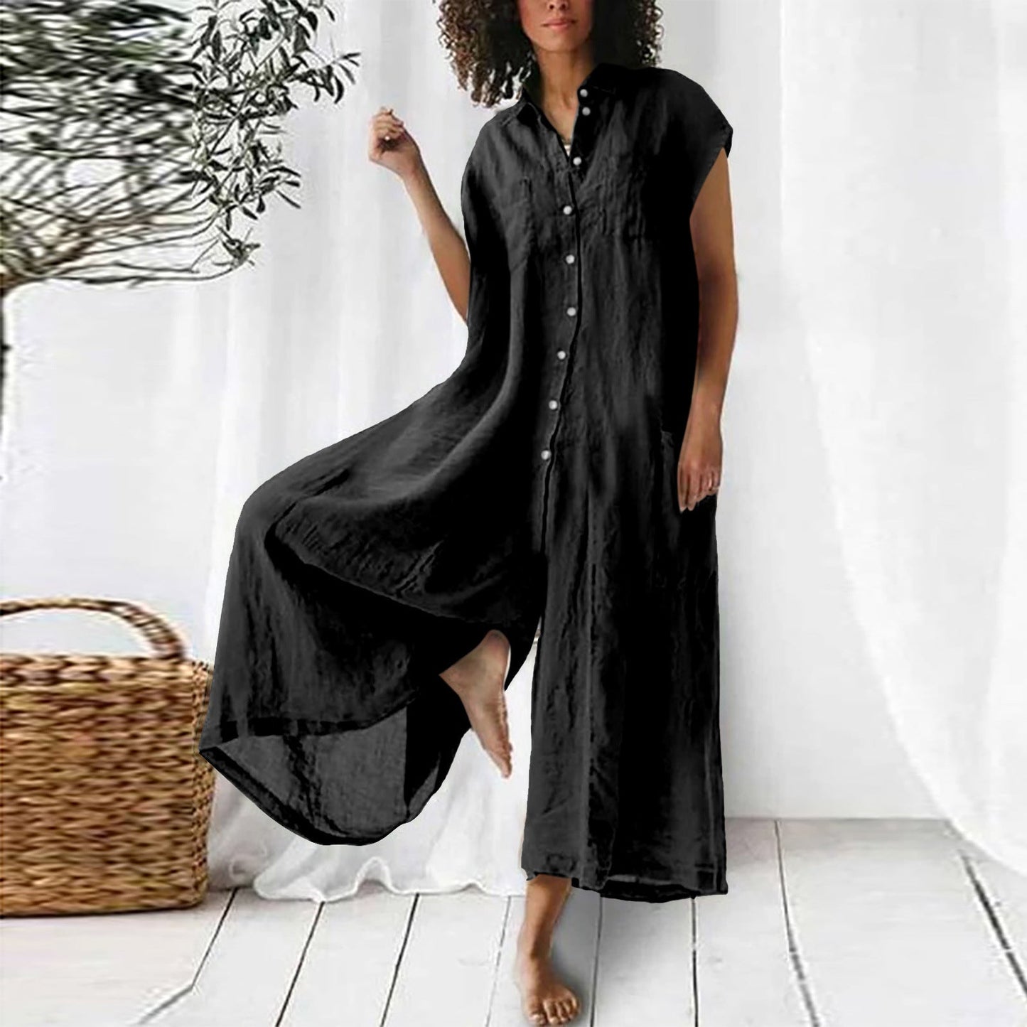 Stilla | Rousse Komfortabel Jumpsuit Til Sommer