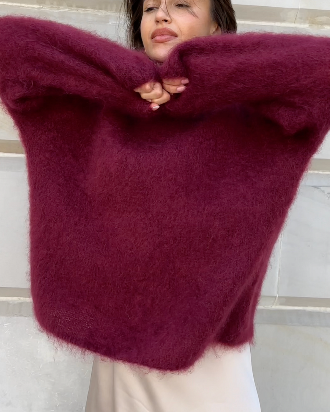 Stilla | Lässiger Mohair Pullover mit Komfort