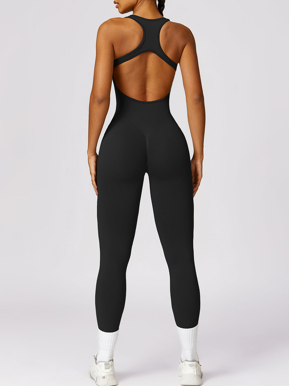 Stilla | Bae Ærmeløs Cutout Racerback Aktiv Jumpsuit