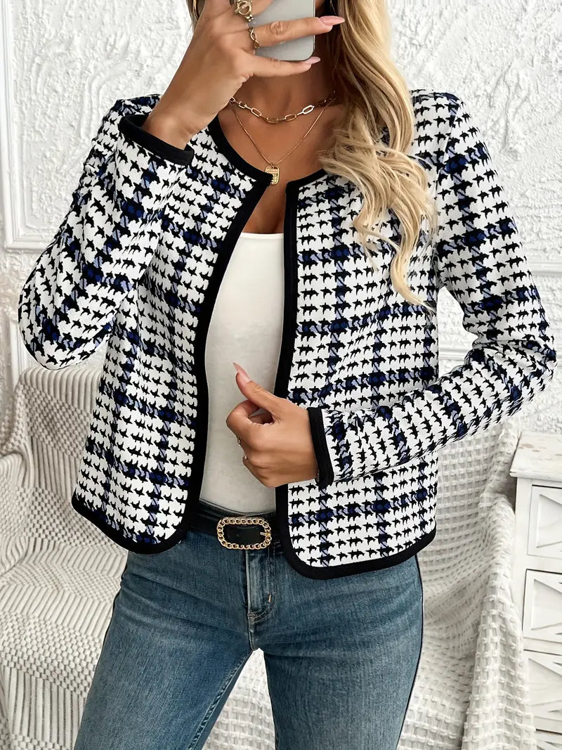 Stilla | Elegant Åben Jakke Med Stil