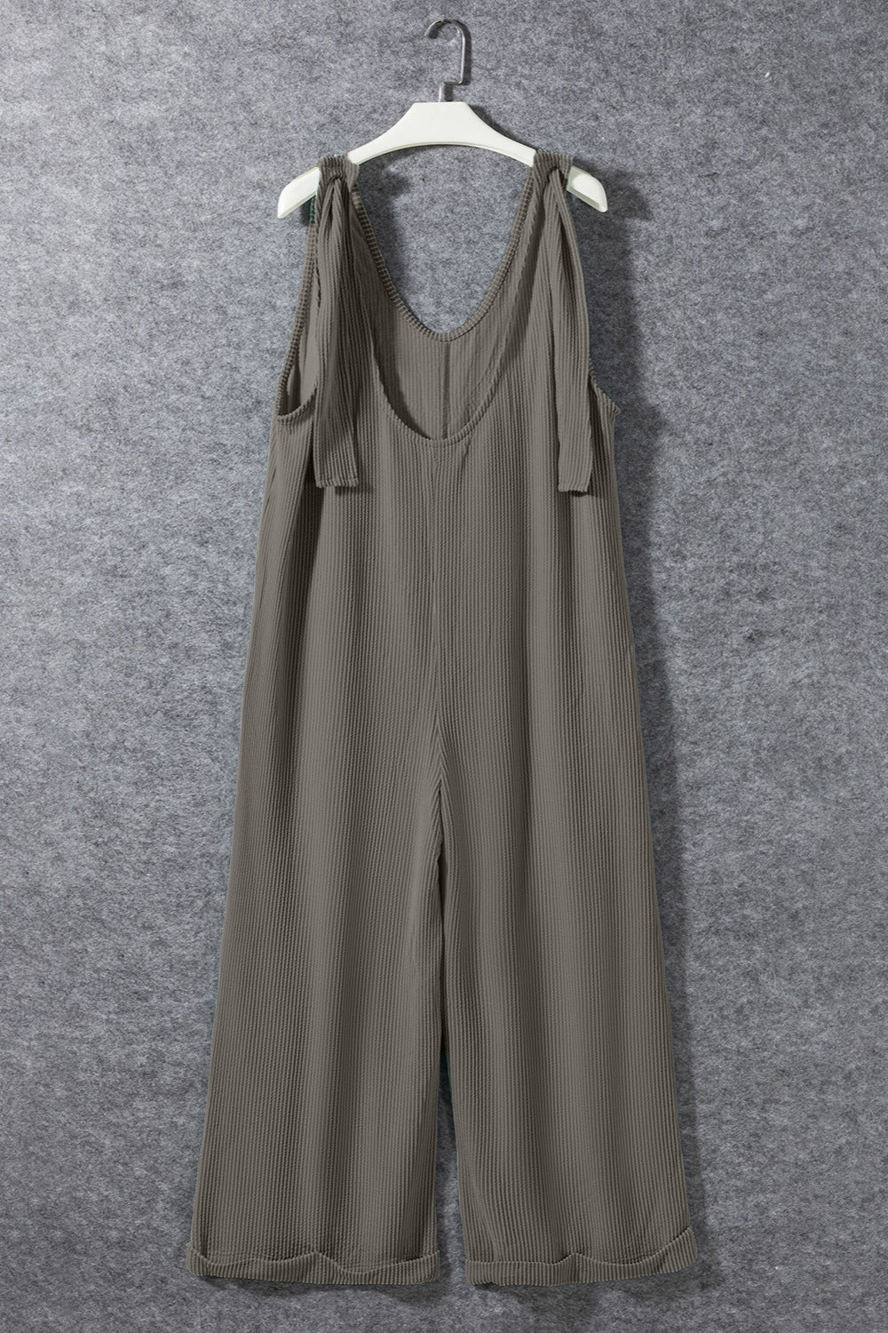 Stilla | V-hals Bred Ben Jumpsuit Med Lommer