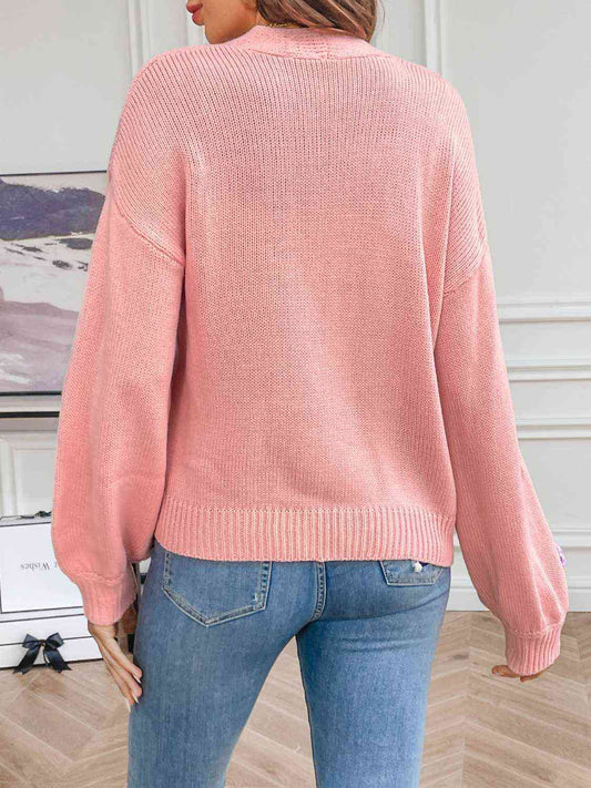 Stilla | Langærmet Åben Front Cardigan