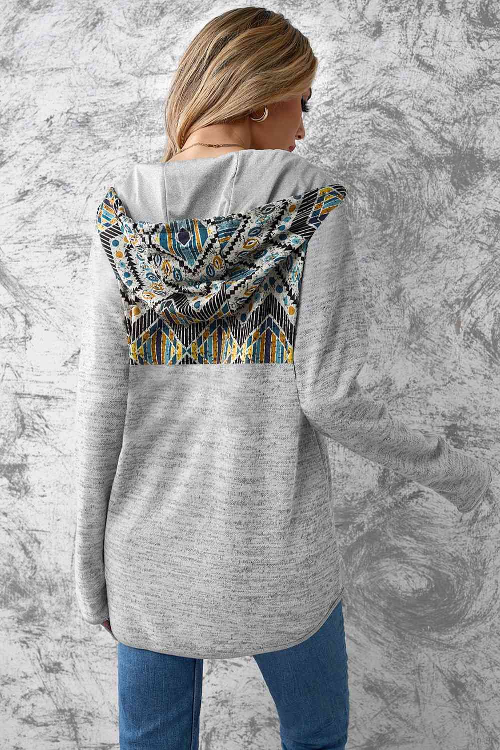 Stilla | Hoodie Med Droppet Skulder Og Lommer