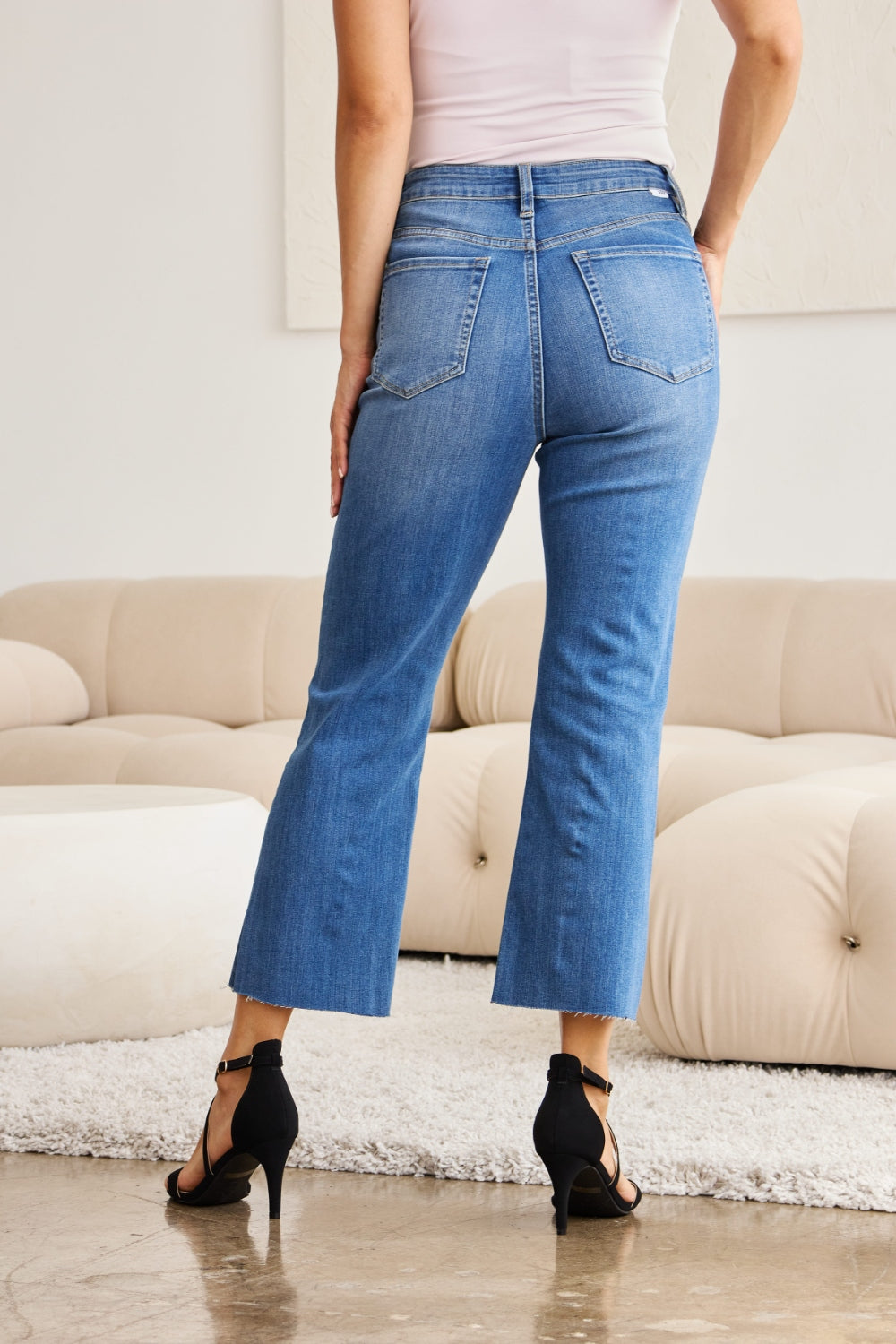 Stilla | Mini Mia Full Size Tummy Control High Waist Jeans