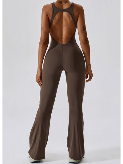 Stilla | Bred Strop Bootcut Aktiv Jumpsuit