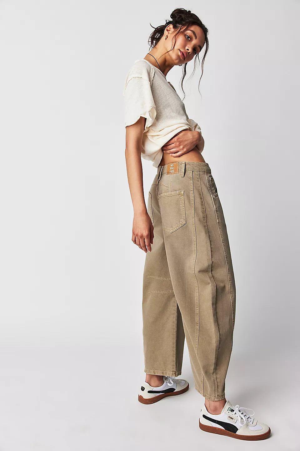 Stilla | Mid|Rise Barrel Jeans