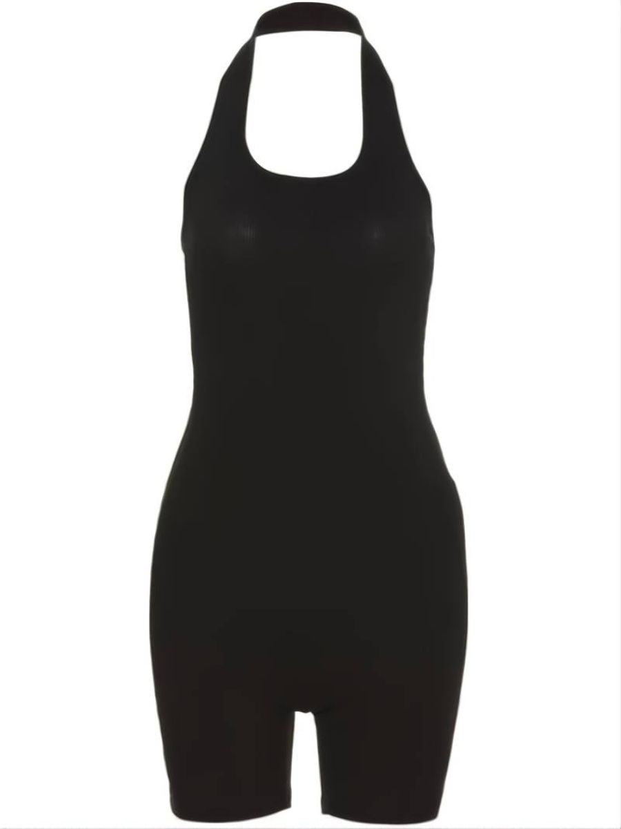 Stilla | Halterneck Jumpsuit rygfri