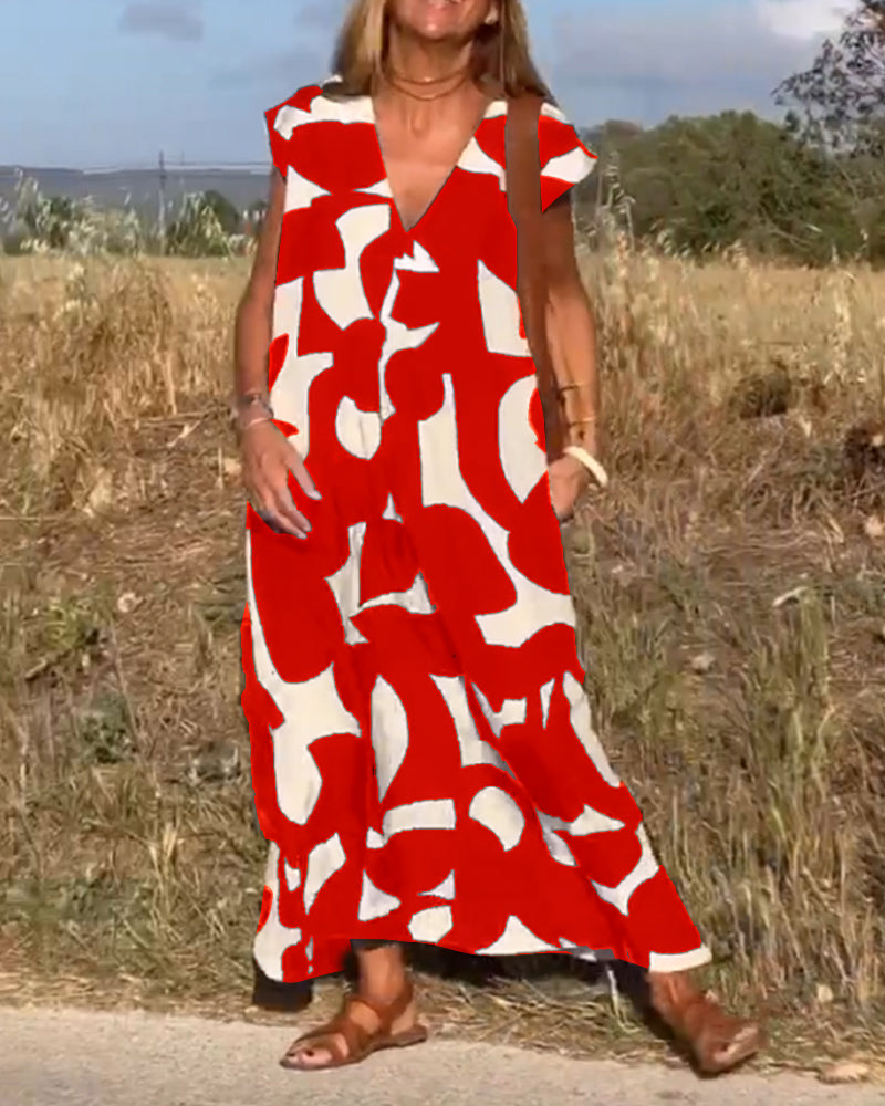 Stilla | V Hals Kjole Eksplosion Af Stil Og Elegance!