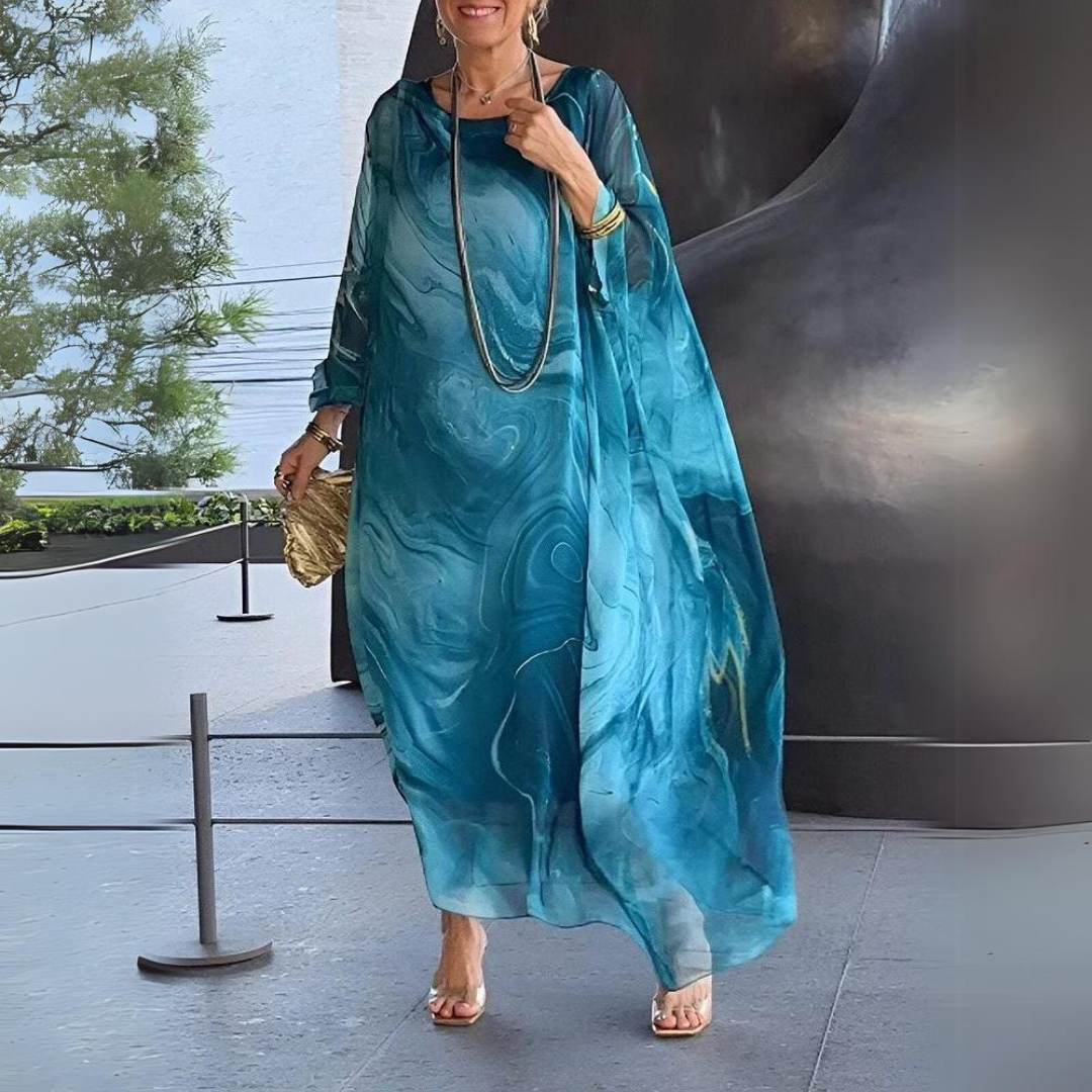 Stilla | Charmende Silk Chiffon Kjole