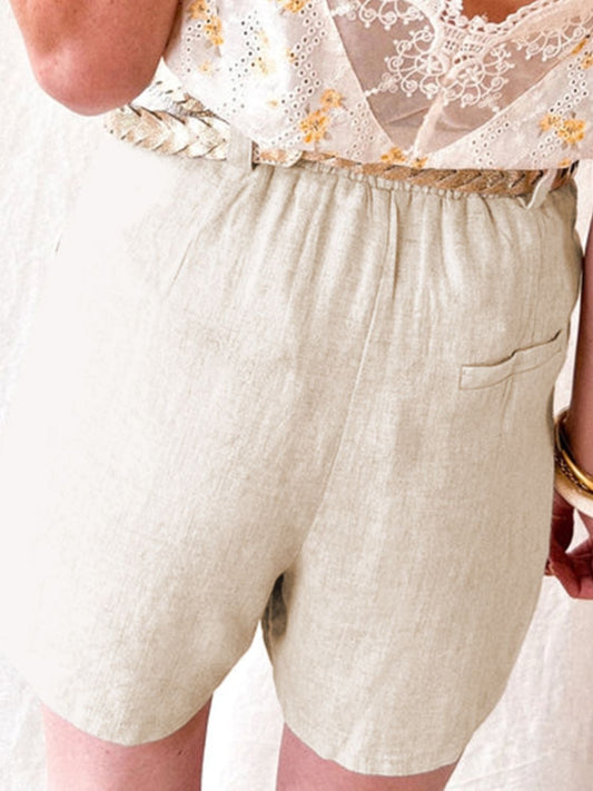 Stilla | Shorts med Bæltestropper