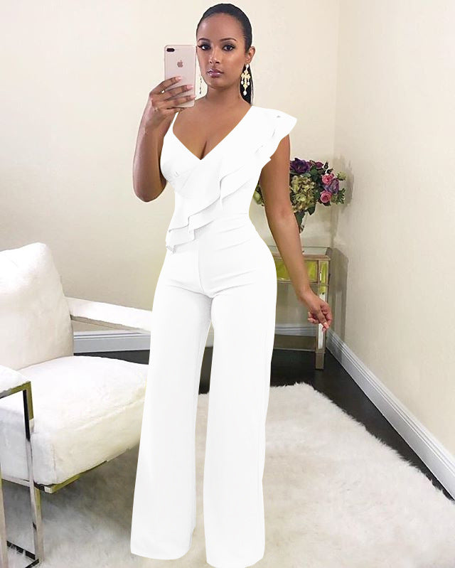 Dame Elegant og flydende Jumpsuit Stilla