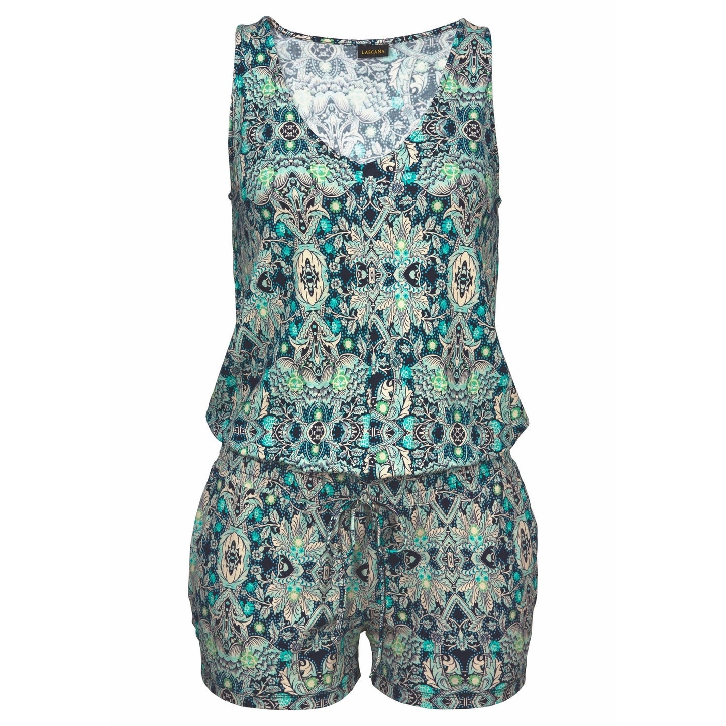 Dame fritid trykt jumpsuit Stilla