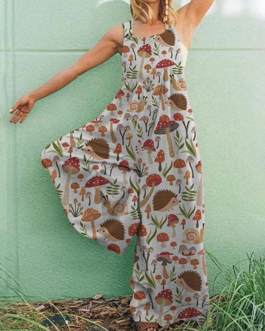 Stilla | Fantasifuld Skov Jumpsuit