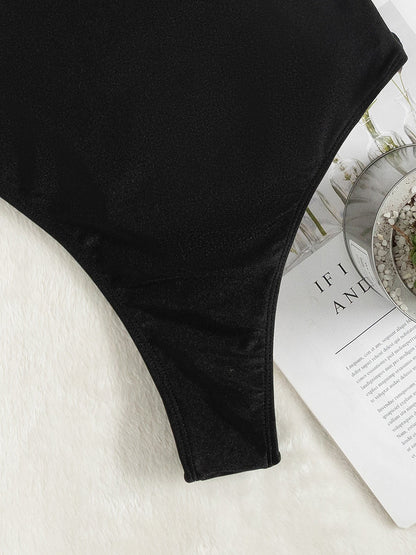 Stilla | Flettet Rem Scoop Hals Én-stykke Badetøj