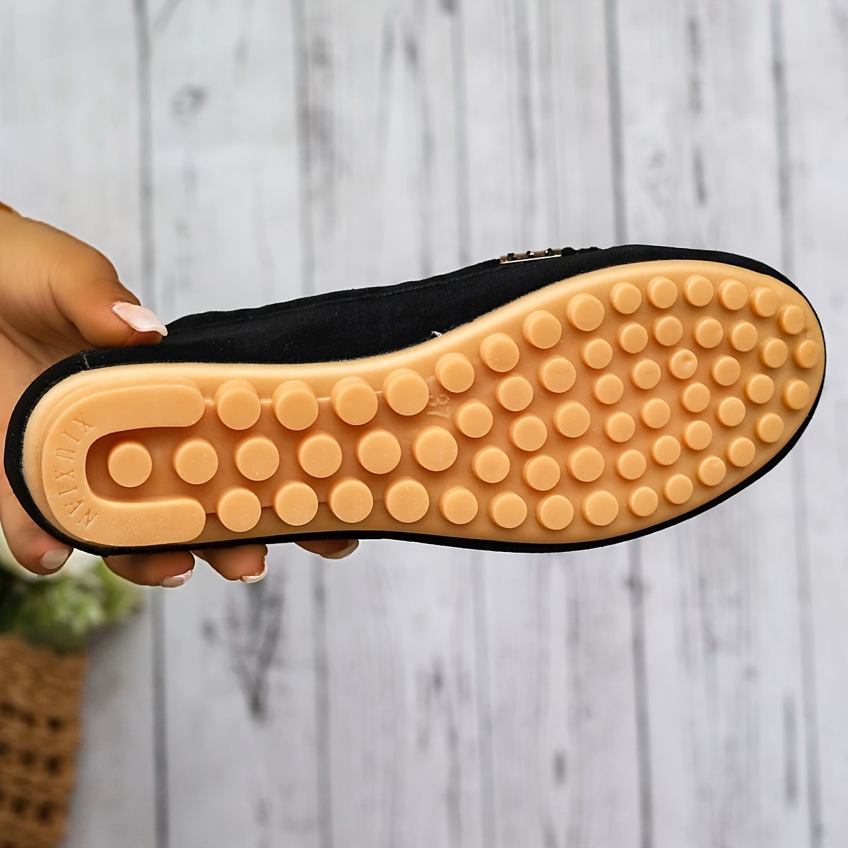 Stilla | Loafers Med Metalisk Element Komfortable Slips on Sko, Lette Og Fashionable