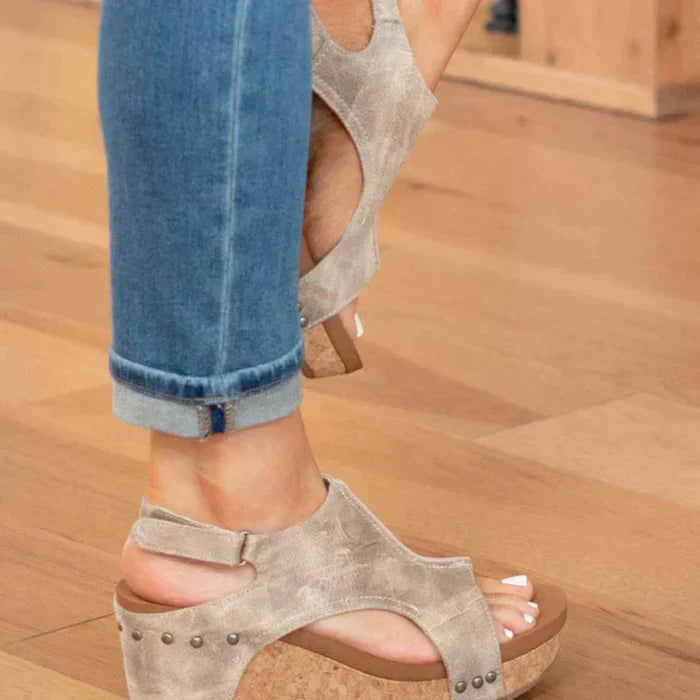 Stilla | Pauline® Stilfulde Og Komfortable Kilehæle Sandaler