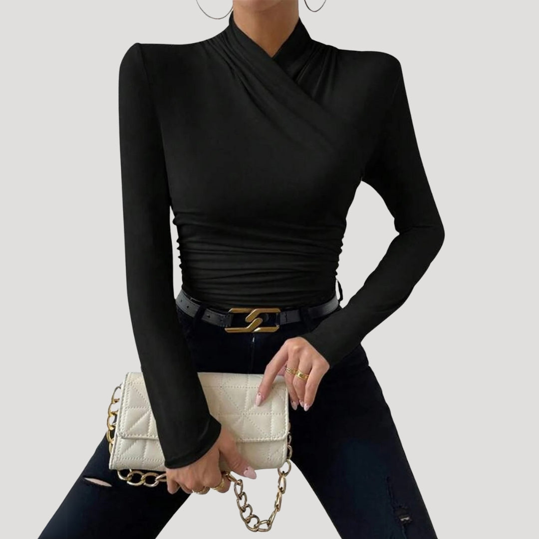 Stilla | Kvinder Rynket Crossover Top