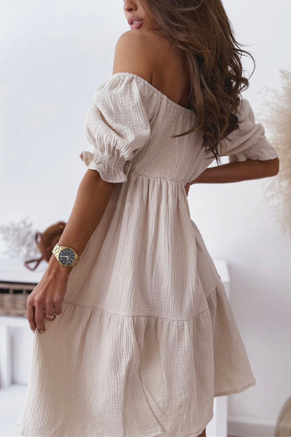 Stilla | Nyd Dage Off Shoulder Mini Kjoler