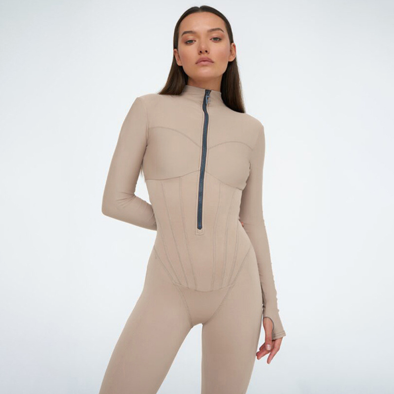 Stilla | Stram Jumpsuit Med Lynlås