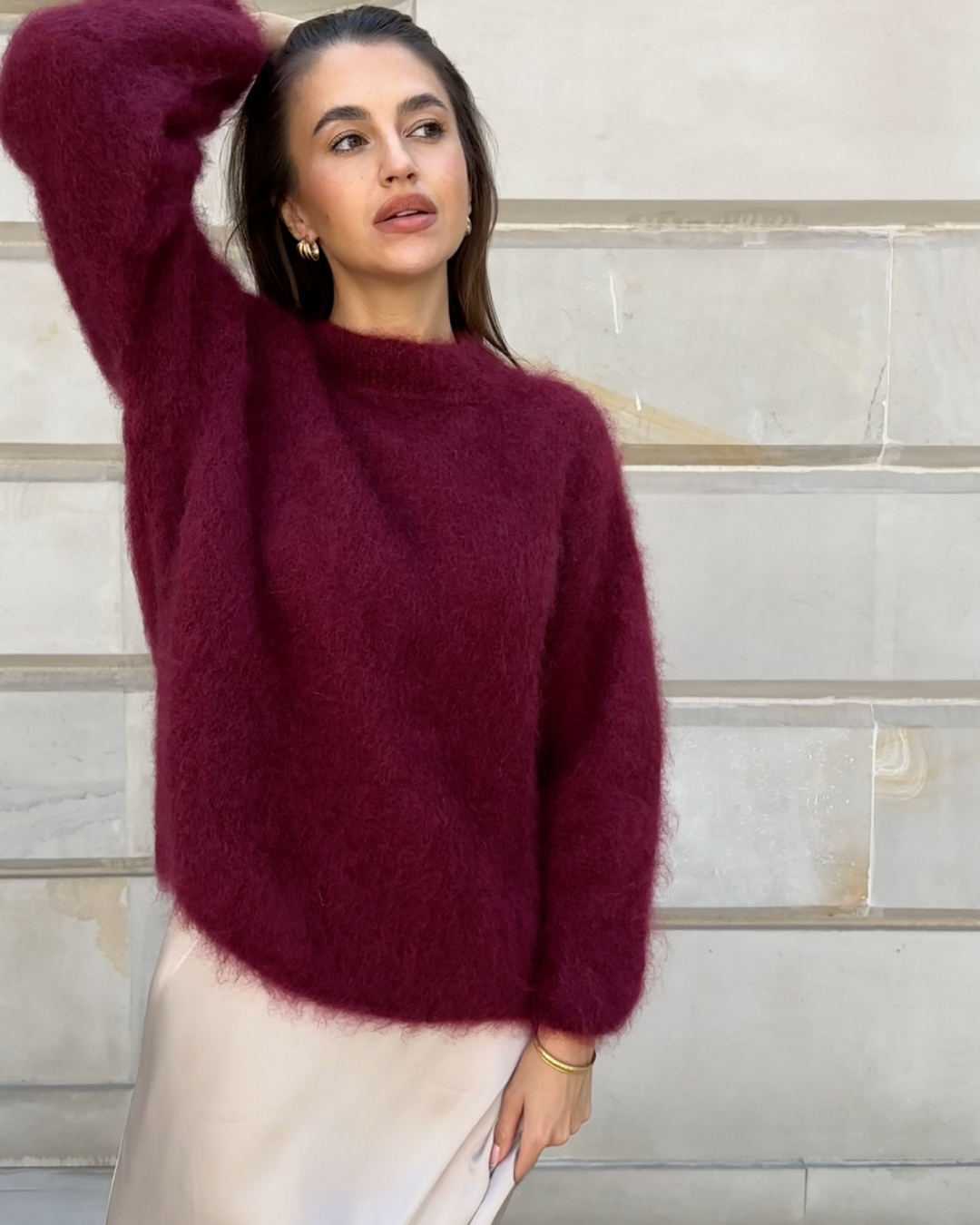 Stilla | Lässiger Mohair Pullover mit Komfort