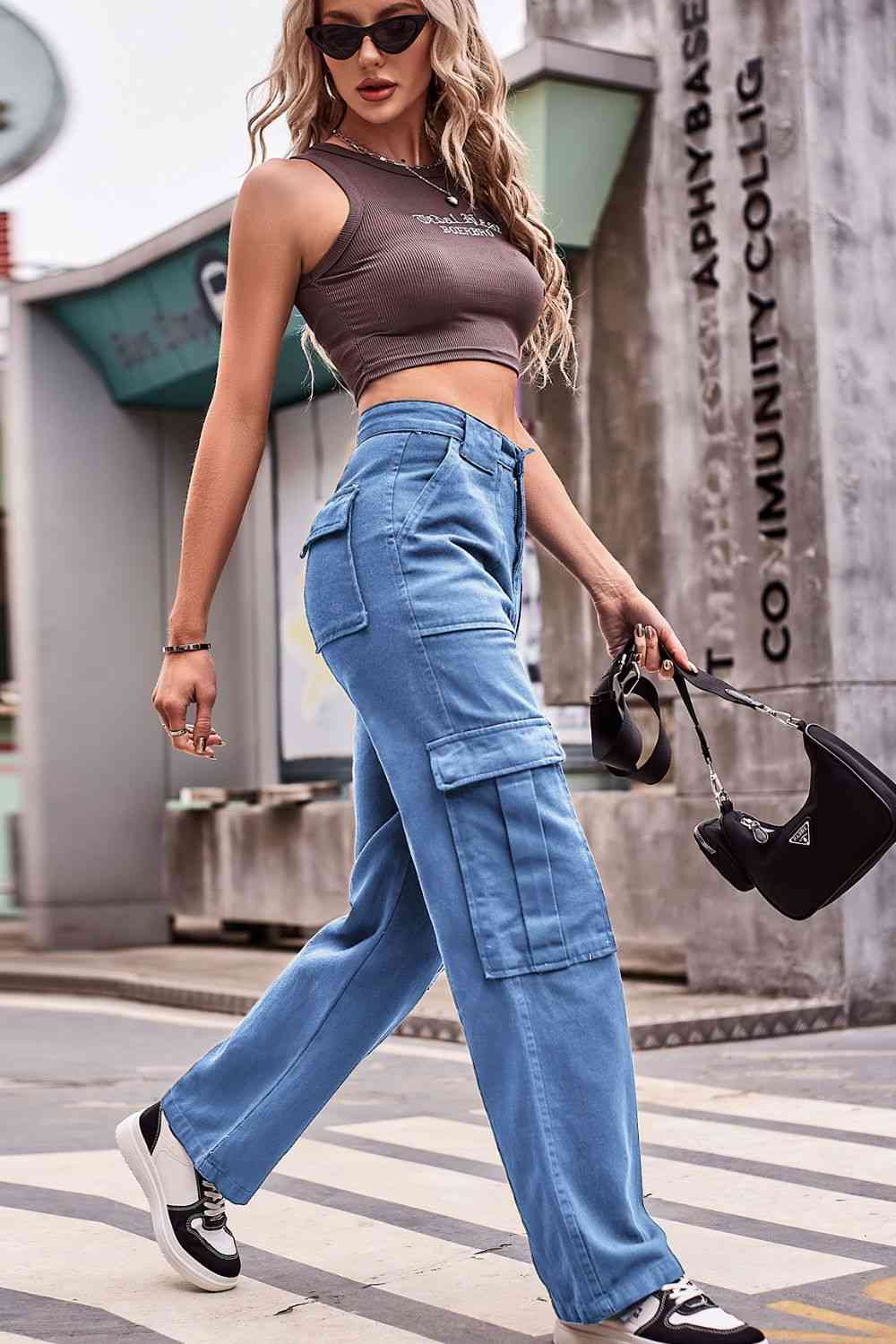 Stilla | Høj Talje Løs Fit Jeans