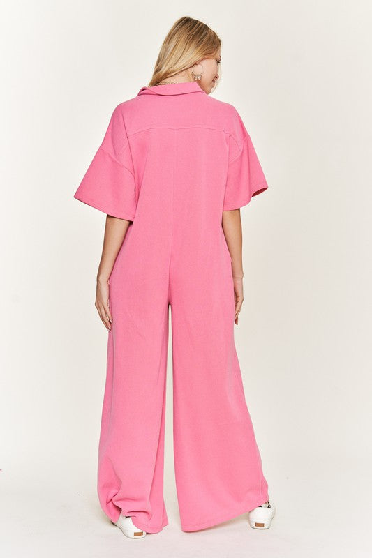 Stilla | Kravebluse Bred Ben Jumpsuit