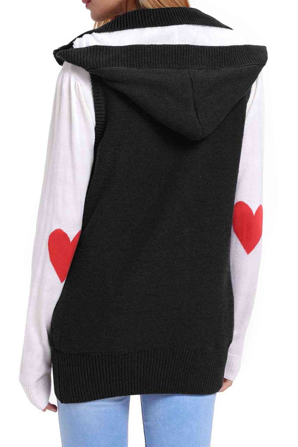 Stilla | Lynlås Lukning Hætte Sweater Vest
