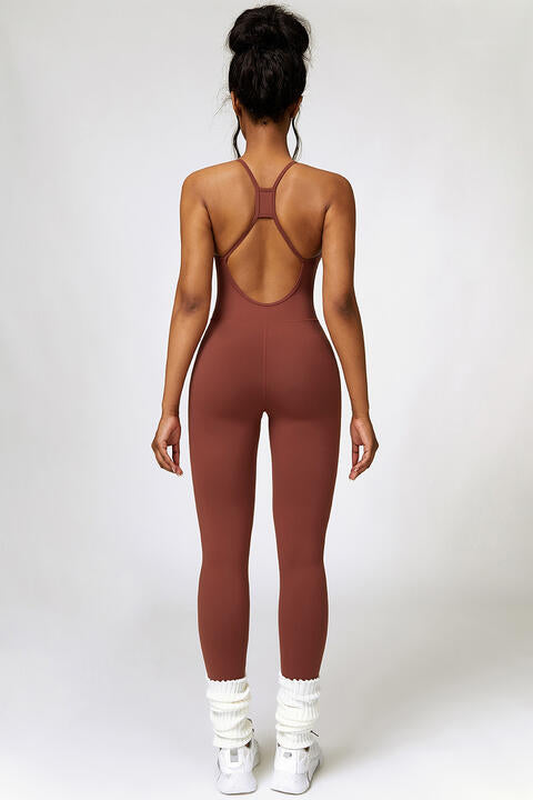 Stilla | Ryg Spaghetti Strop Sport Jumpsuit