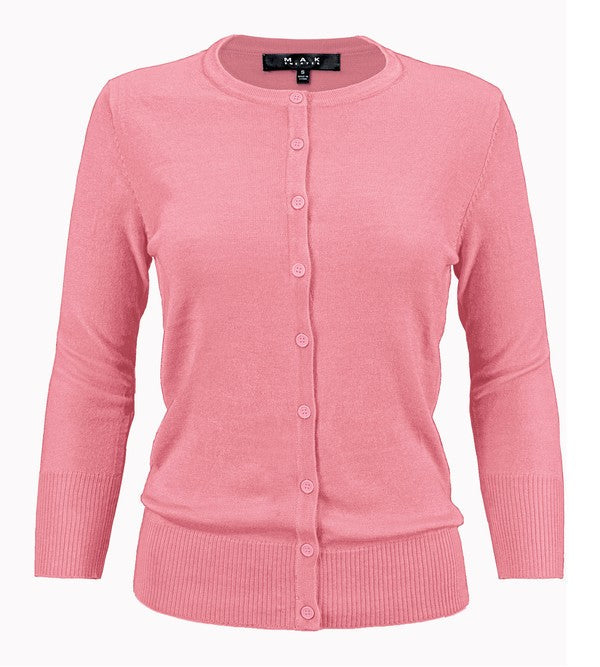 Stilla | Knapper Ned Strik Kardigan Sweater