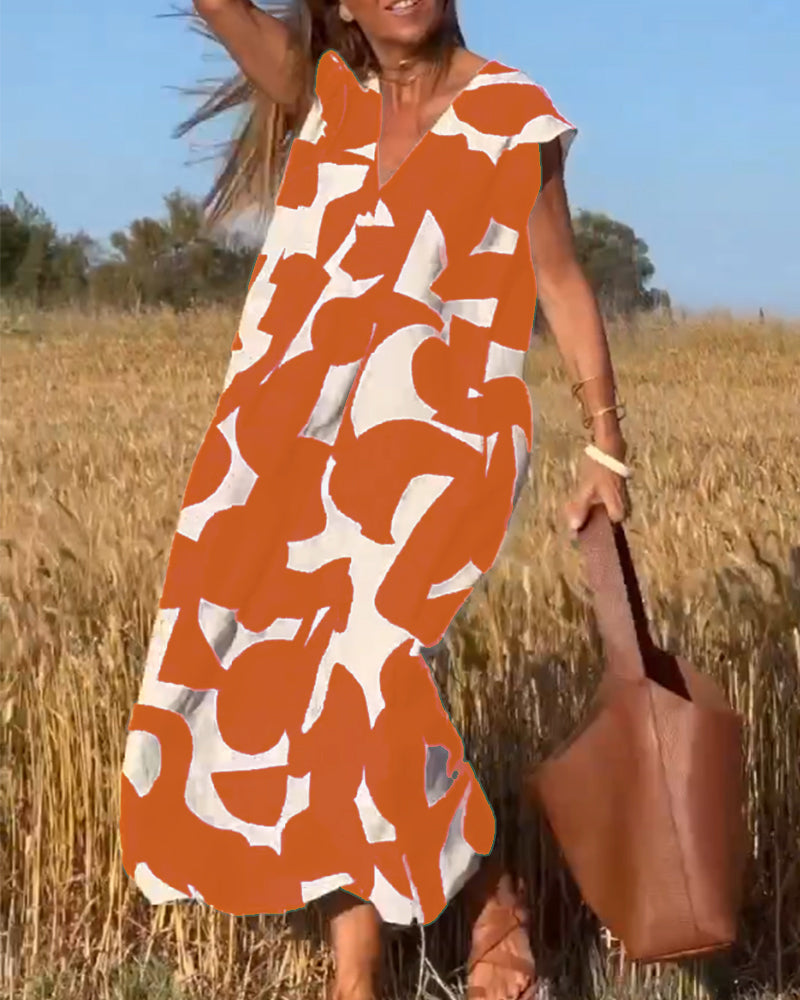 Stilla | V Hals Kjole Eksplosion Af Stil Og Elegance!
