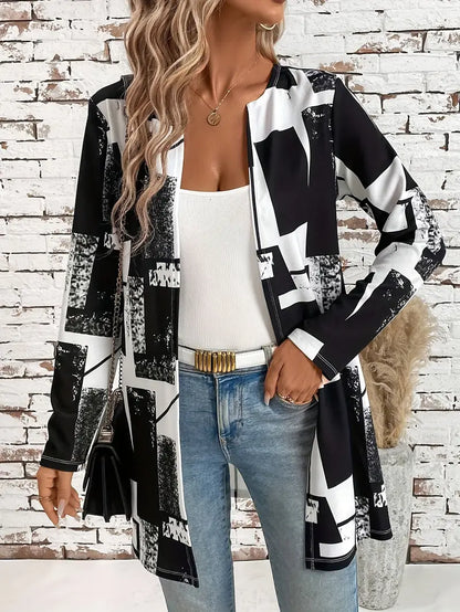 Stilla | Elegant Jakke med Åben Forside til Stilfulde Outfits