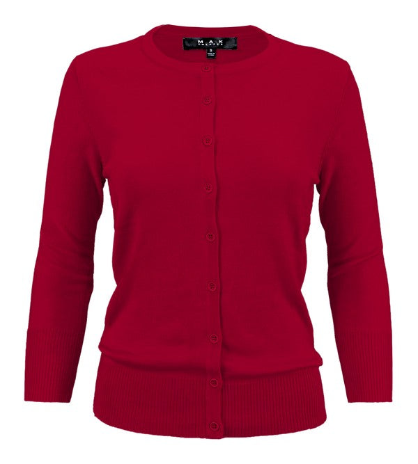 Stilla | Knapper Ned Strik Kardigan Sweater