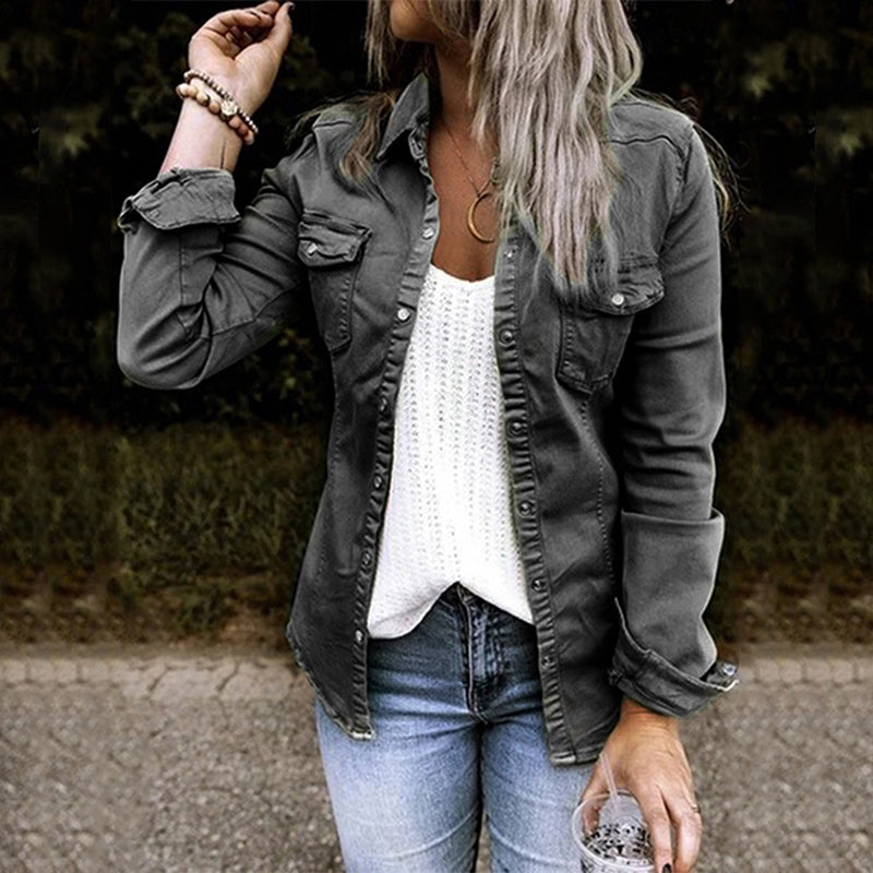 Stilla | Modejeansjakke Dame Denim Outfit Til Enhver Lejlighed